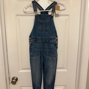 Girls denim overalls